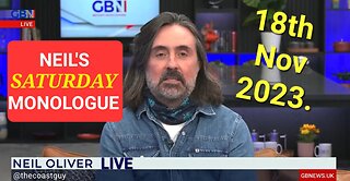 Neil Oliver's Saturday Monologue - 18th November 2023.
