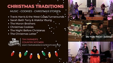 Christmas Traditions: Music, Cookies and Christmas Stories (#1041)