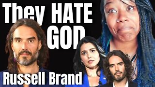 Russell Brand - Why Democratic Leaders Hostile Towards People Of Faith -{ Reaction }- Tulsi Gabbard