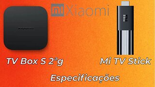 NOVA Xiaomi TV Box S 2ªg Mi TV Stick