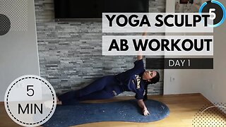 Day 1 - Yoga sculpt bodyweight workout / NEW HABITS YOGA/ DAISYYOGA