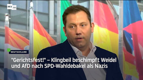"Gerichtsfest!" – Klingbeil beschimpft Weidel und AfD nach SPD-Wahldebakel als Nazis