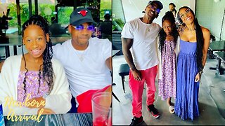 Stevie J & Mimi Faust Take Daughter Eva Out On A Lunch Date! 🍱