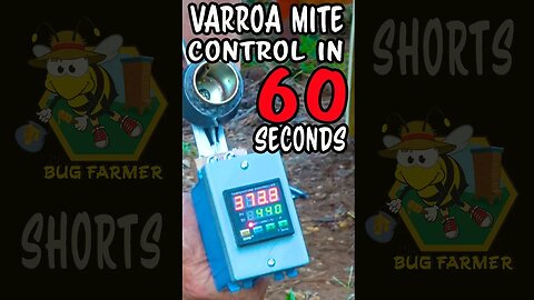 #shorts - Stop Varroa Mites in 60 Seconds. OA Treatment with Easy Vap Pro