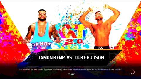 NXT Damon Kemp vs Duke Hudson