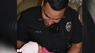 Officer helps deliver baby