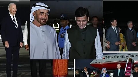 UAE President Sheikh MUHAMMAD Bin Zayed Al Nahyan G20 summit in India JoeBiden Justin Trudeau