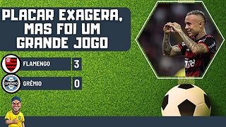 Placar mente, mas os dois times jogaram bem no Maracanã