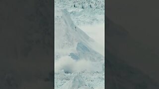 Amazing To See, A Calving Glacier. #trending #shorts #nature #video #viral #glacier
