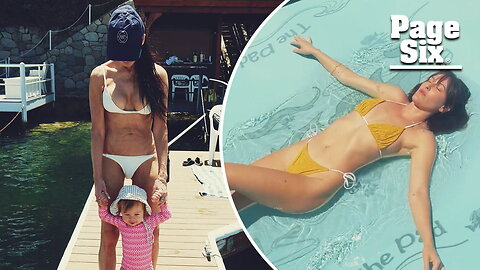 Demi Moore, 61, rocks white bikini in sweet snap with granddaughter Louetta