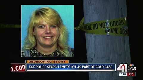 KCK police search empty lot as part of Star Boomer cold case