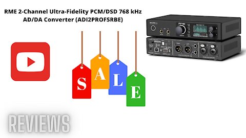 RME 2-Channel Ultra-Fidelity PCM/DSD 768 kHz AD/DA Converter (ADI2PROFSRBE) #shorts