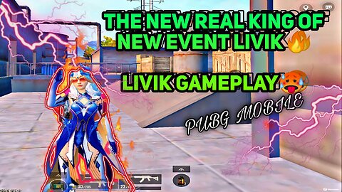 THE NEW REAL KING OF NEW EVENT LiViK🔥LİVİK GAMEPLAY🥵 PUBG MOBILE || TAMIM Plays YT ||