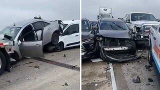 30-40 car pileup in major accident on I-55 south