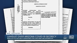 Lawsuit filed over Arizona COVID-19 secrecy
