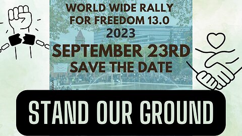 Stand Our Ground - Matt Savina (Official Lyric Video) World Wide Rally For Freedom Sept 23rd 2023