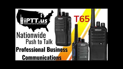 T65Y PoC Professional Nationwide Business Communications: Portable Two Way Radios