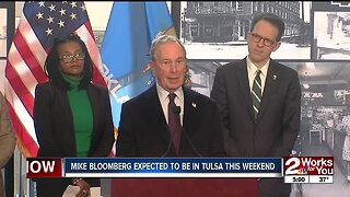 Mike Bloomberg expected to visit Tulsa this weekend