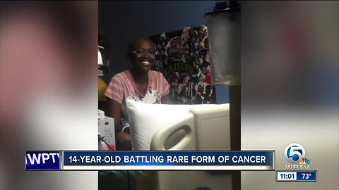 Treasure Coast teen battles rare form of cancer