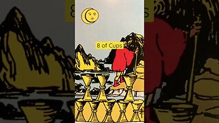 8 of Cups #shorts #learntarot