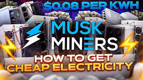 How To Get Cheap Electricity For Mining...The Easy Way! 😲$0.08 per KWH