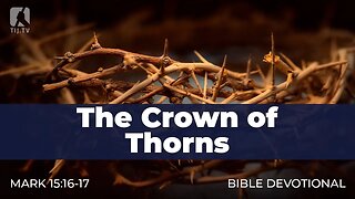 172. The Crown of Thorns – Mark 15:16-17