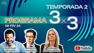 🎙️​ Programa 3x3 - Edição de Fevereiro