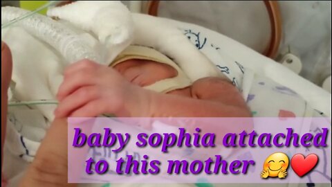 Baby sophia is attached to this Mother