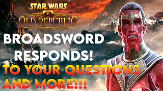 Broadsword Answers Some of Your Questions!!!!