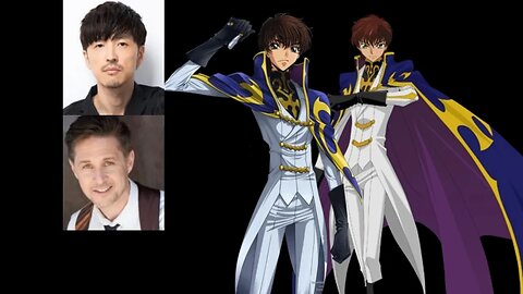 Anime Voice Comparison- Suzaku Kururugi (Code Geass)