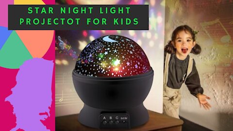 Star Projector Night Light for Kids, Gifts for 3-12 Year Old Girls Boys Kids Night Light Projector #Star_Projector_Night_Light_for_Kids