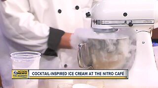 The Nitro Café serves up cocktail-inspired ice cream