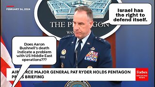Pentagon Reacts to Aaron Bushnell Incident