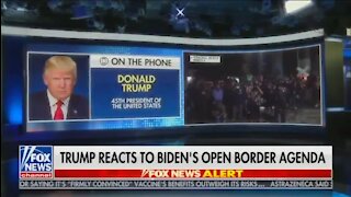 Trump: Biden is DESROYING Our Country With Open Borders