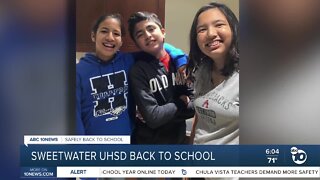 Distance learning begins for Sweetwater Union HS District