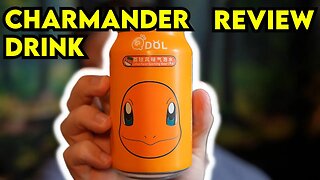 QDOL LYCHEE Sparkling Water CHARMANDER Review