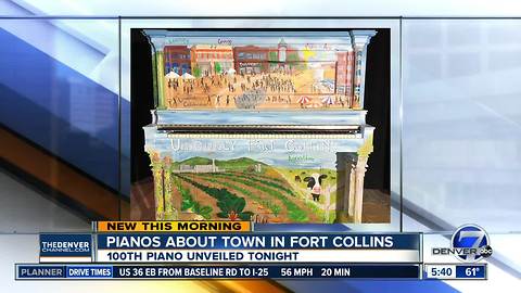 Pianos about Town in Ft Collins celebrates piano No. 100