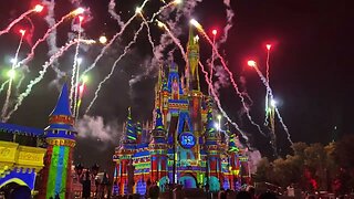 Disney World Fireworks Show 05/2022