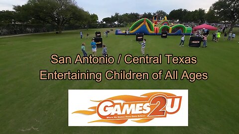 Games2U San Antonio / Central Texas Offers Entertainment for Kids of All Ages #fiestasanantonio