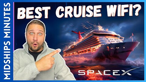 Does your next Carnival Cruise offer Starlink? WIFI from SPACE #starlink