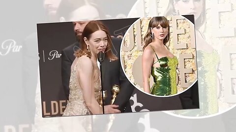 OMG! Emma Stone makes poignant Taylor Swift reference in emotional Oscars speech