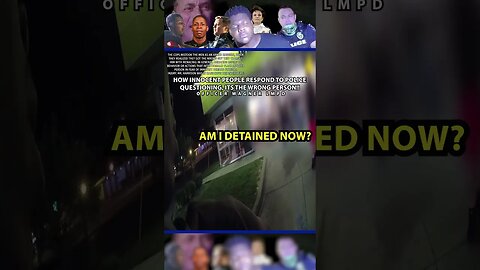 am I detained?