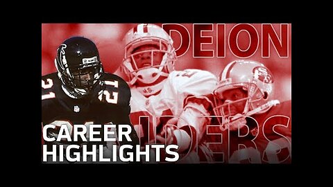 Deion Sanders Primetime Career Highlights | NFL Legends