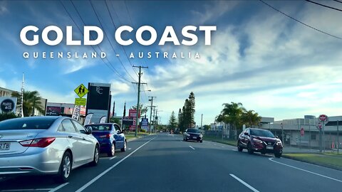 East Coast Australian Roads || GOLD COAST - QUEENSLAND || 4K 60 HDR