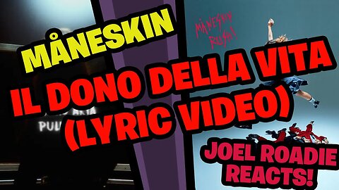 Måneskin - IL DONO DELLA VITA (Lyric Video) - Roadie Reacts