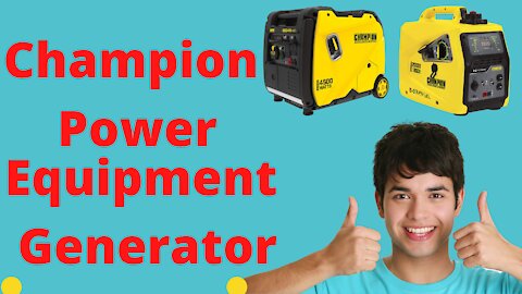 Champion 15000 Watt Generator.