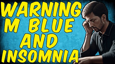 WARNING METHYLENE BLUE & INSOMNIA!