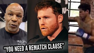 “YOU AINT GOT CONFIDENCE” CANELO ALVAREZ PUTS REMATCH CLAUSE IN MUNGUIA FIGHT!!! • RYAN OVER DEVIN!!