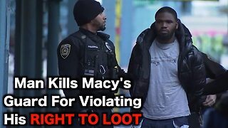 Macy's Guard KILLED By Looter