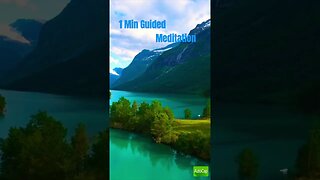 1 Minute Guided 🧘‍♀️ Meditation❤️💕